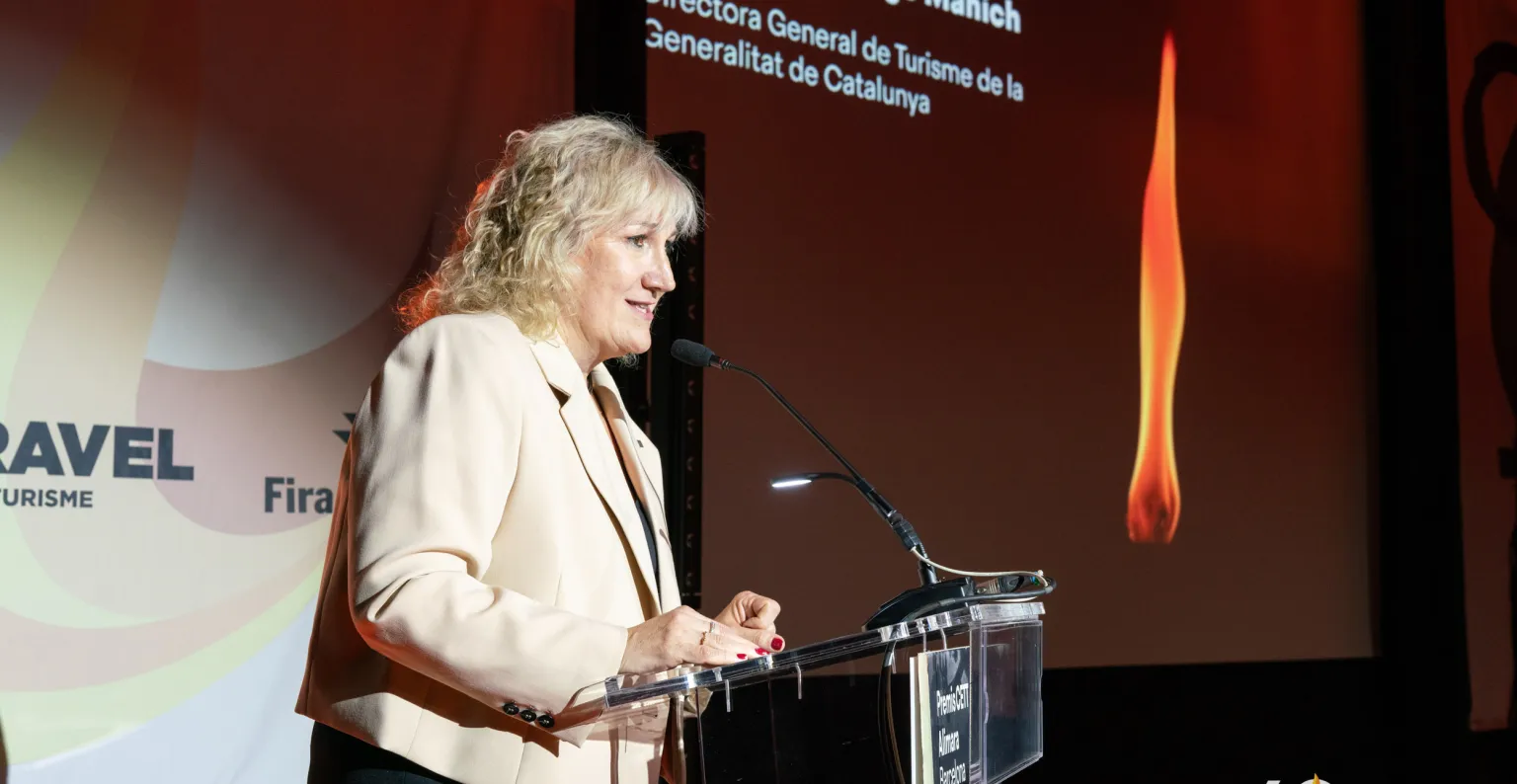 Sra. Cristina Lagé, directora general de Turisme de Catalunya 